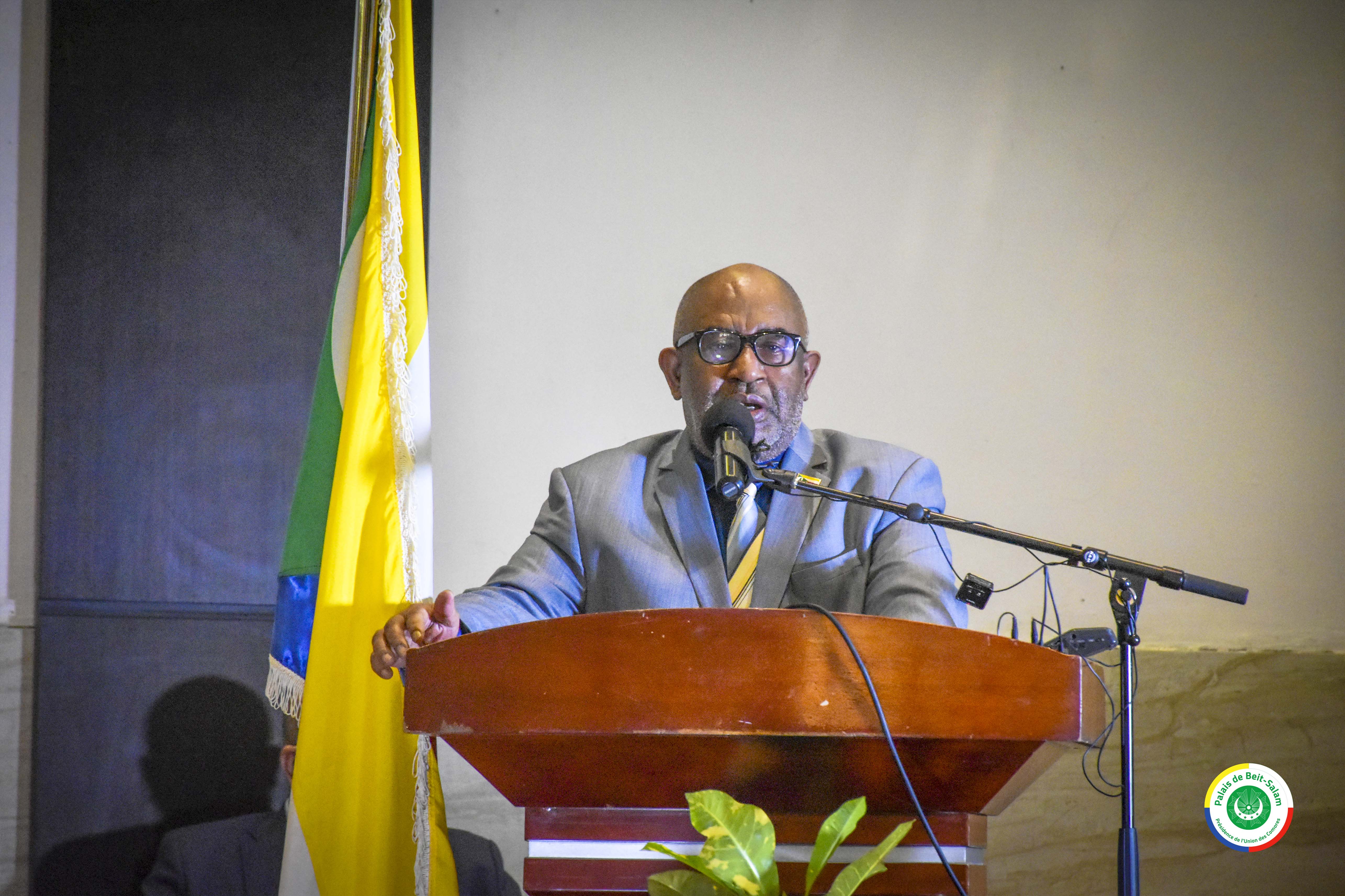 Discours de S.E.M AZALI ASSOUMANI, Président de l’Union des Comores. A l’occasion de la Journée mondiale de l’alimentation et de la Cérémonie de Remise Officielle Des Prix Aux Lauréats du Concours Des Plans D’Affaires (CPA) 1ère Édition :